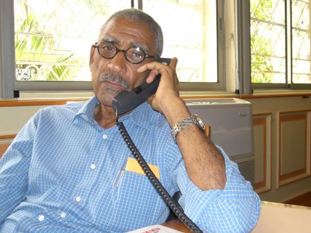 Albert Fleming : � Je n'attends rien de la visite du ministre de la D&eacute;fense �