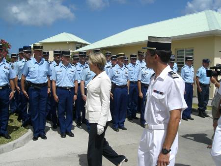 Ev&eacute;nement : La visite de Mich&egrave;le Alliot-Marie &agrave; Saint-Martin